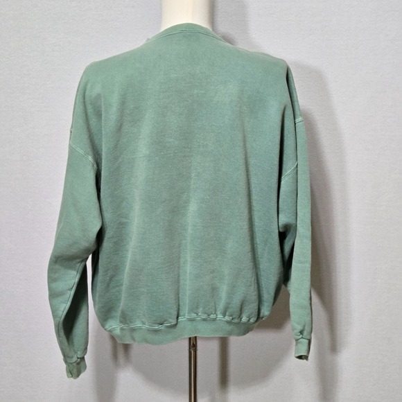 90s Vintage Crazy Shirt San Francisco Sweater Unisex Large Green‎ Retro Graphic - Picture 5 of 13